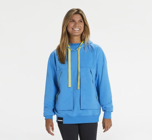 Hoka One One Dame/Herre Bondi Fleece Athletic Hettegensere Yttertøy Diva Blå Norge-98LYX